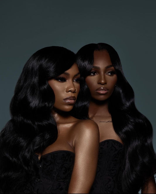 super double drawn Vietnamese silk wavy human hair 3 bundle deal from SilkSaint